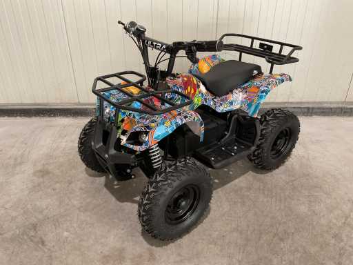 Ultra Motocross 2025 con spazio quadruplo elettrico ATX 1000 a portapacchi