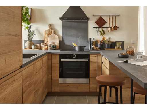 Eikenhout effect wang H.240 x W.63 cm