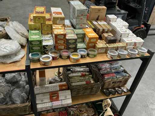 Partij diverse kaarsen/sticks/overige (722x)