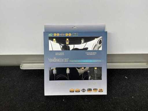 Cable HDMI Belleman Cable Audio Set