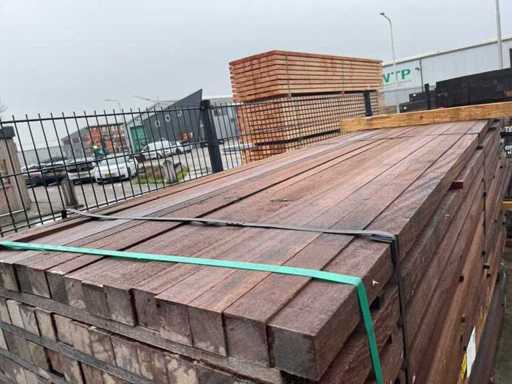 Angelim Pedra – Feingesägter Mast – 3350-4900x52x52mm (170x)