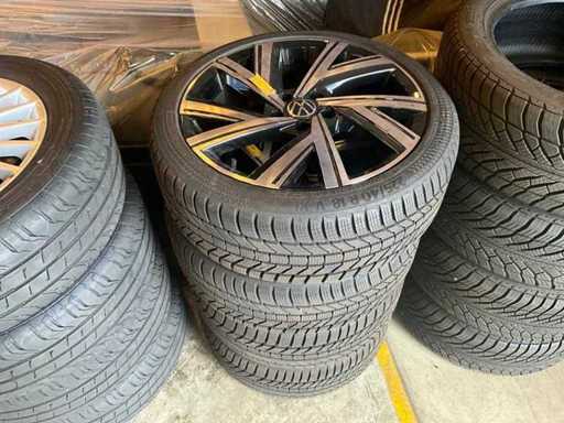 Continental - Wintercontact - Gomme auto con cerchi VW in alluminio (4x)