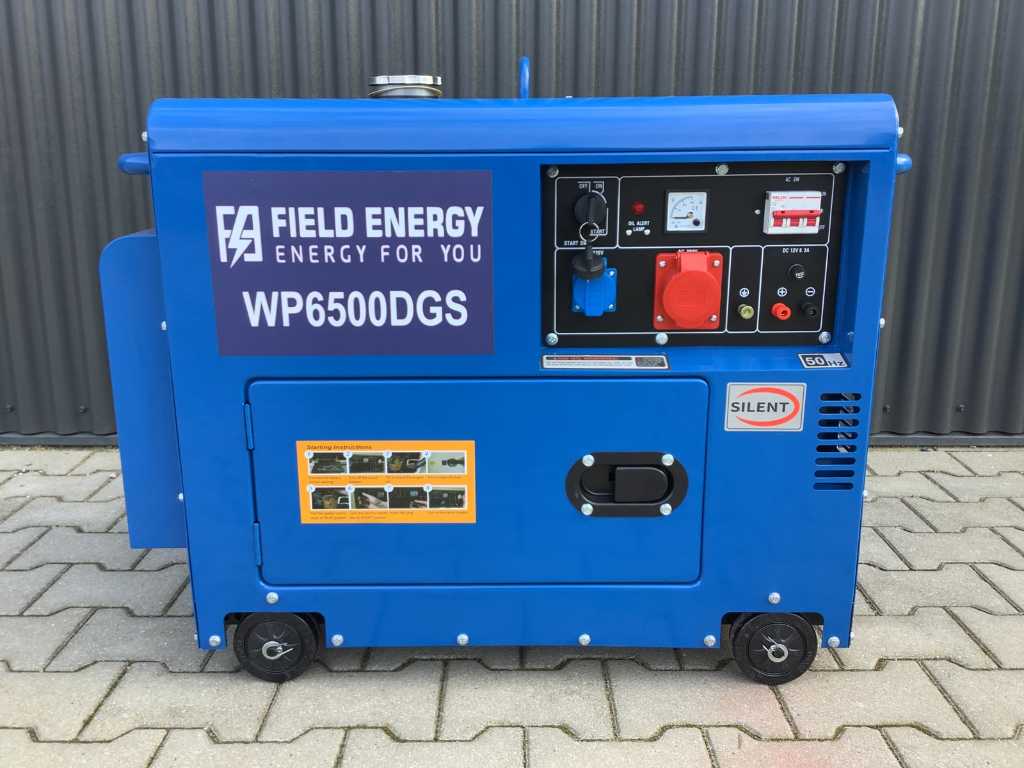 Field Energy 6500 DGS 400/230 Volt Stroomgenerator / aggregaat diesel
