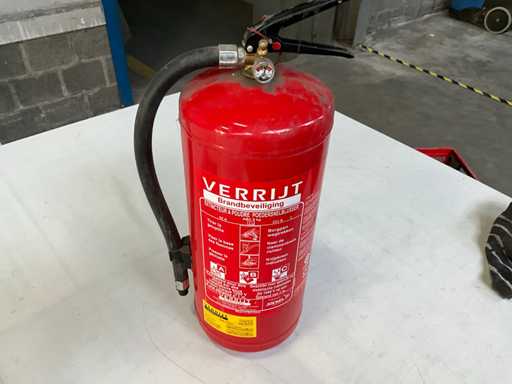 Verrijt Poeder snel blusser