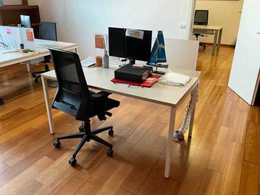 Office desk with chair