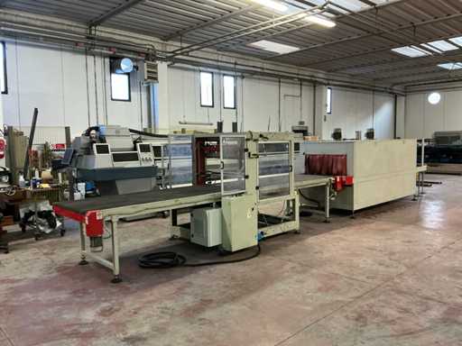 1997 ITALFER PACK Linea imballaggio a film termoretraibile