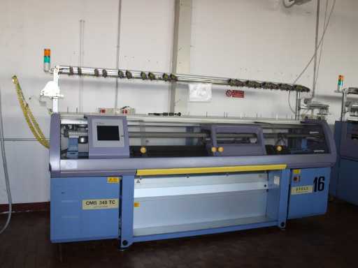 STOLL CMS 340 TC Liniowa Maszyna Do Dziewiarstwa