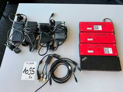 Lenovo Thunderbolt 4 Dock Docking Station (4x)