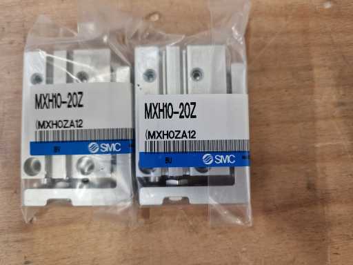 SMC - MXH10-20Z - Pneumatischer Kompaktschlitten, Linearführung (2x)