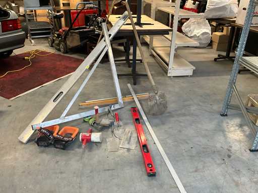 Lot of various cement/measure goods