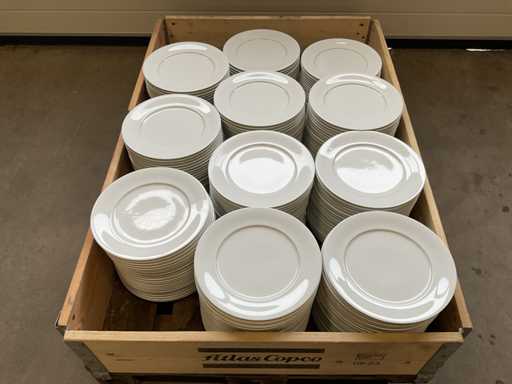 Rybitwa sto?owa 26cm Partia talerzy p?askich, ok. 245 sztuk