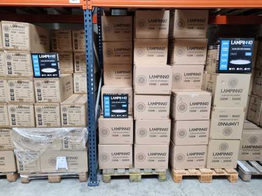 150W 4000K LED OVNI Highbay étanche avec objectif (8x)