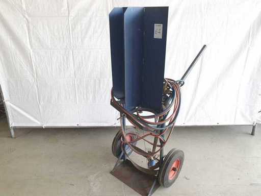 Carrello da torcia da taglio per saldatura e taglio