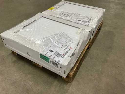 0597073306 Panel Radiator Softline ECO 700-33-600 1564W (2x)