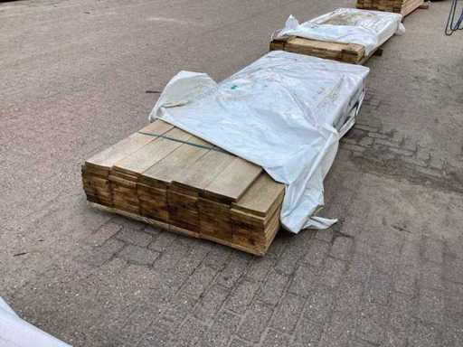 Geschaafd Eiken Plank, Europees (66x)