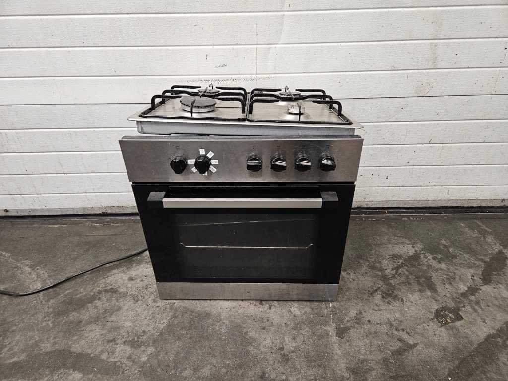Built-in oven with stove
