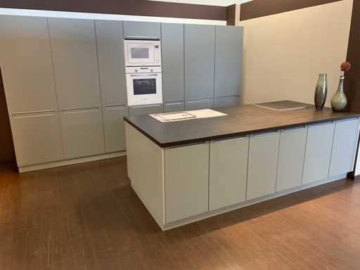 Eiland Keukenopstelling expo 34 Iris Grey in bouwpakket