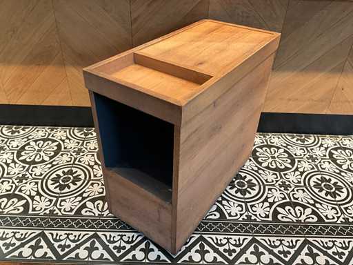 Hutten - Mobiel houten servicemeubel