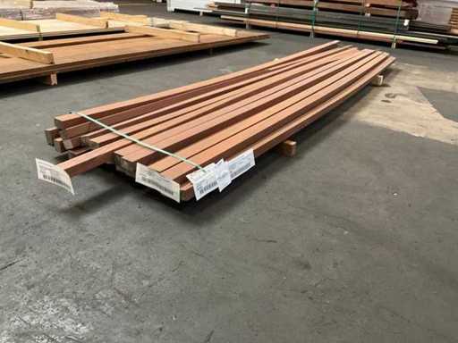 Șine de bază din lemn tare 40x60 mm