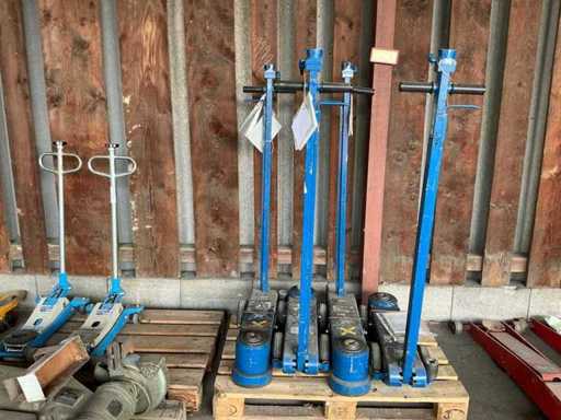 50T Wagenheber Luft-Hydraulisch (2x)