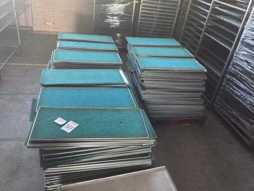 Partij tulband matten plus geperforeerde platen (550x)