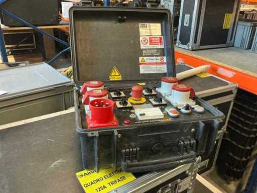 Contrôle moteur de l’étape 4 dans la valise