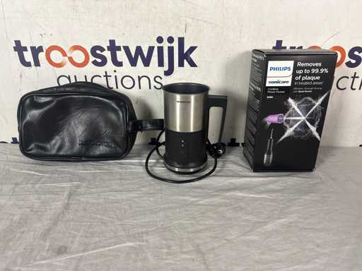 Philips Sonicare HX3826/33 – Wasser-Zahnseide | Inventum – Milchaufschäumer | Remington – Barttrimmer