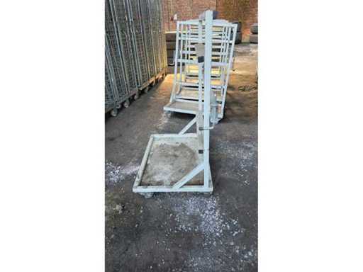 Tramway de stockage mobile (5x)