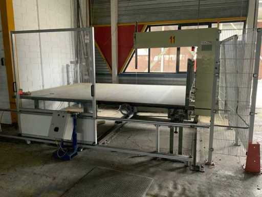 Verticale schuimrubber snijmachine