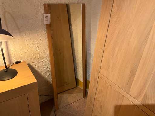 Motima Spiegel met eiken rand