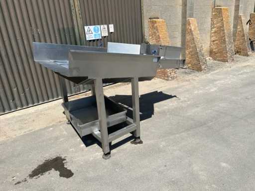 Grote receiver hopper met spuitstang