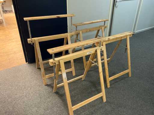 Chevalet d’échafaudage (4x)