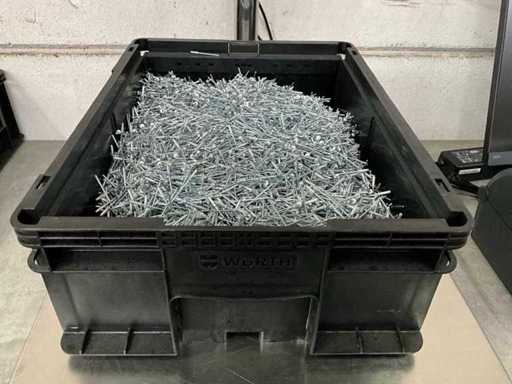 Würth 10.55 kg Blindklinknagel platbolkop 4,0-6,0 / 2,4x8 in stapelbare bak