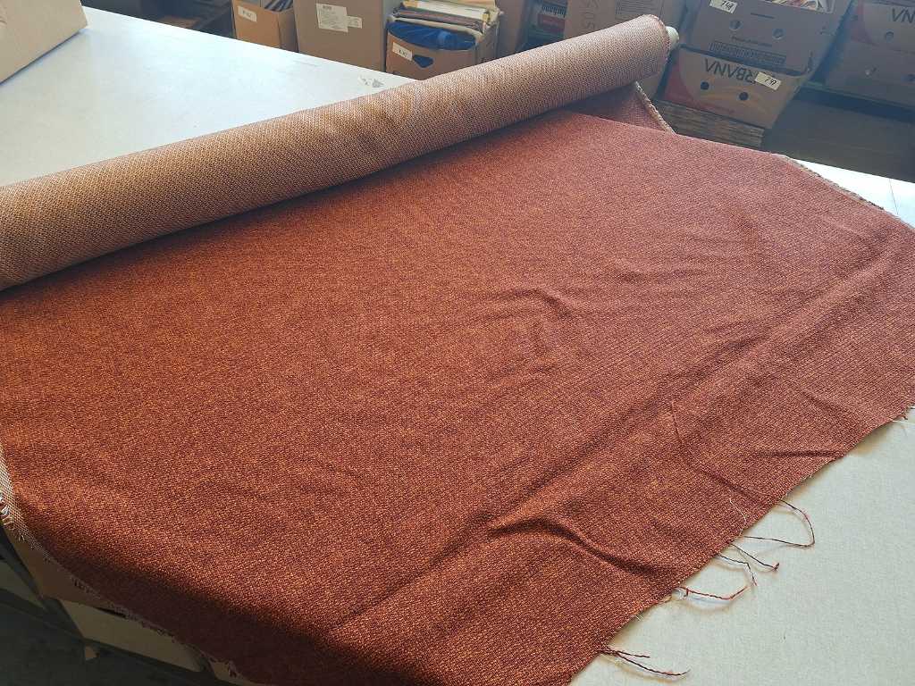 8.5m upholstery fabric brique