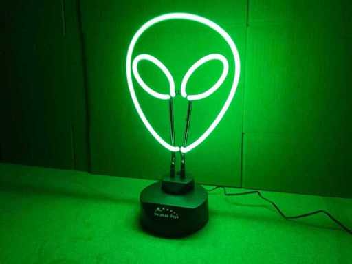 Alien Glas Neon