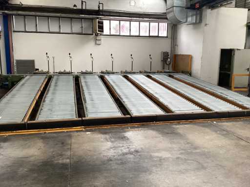 Idle roller conveyors (7x)