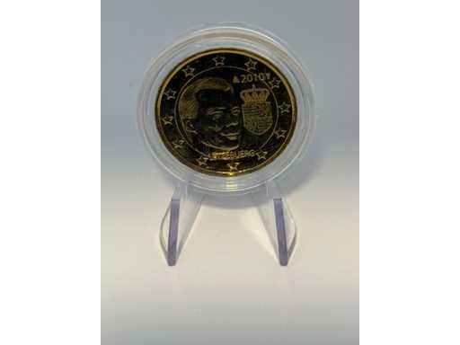 Moneta commemorativa da 2 euro placcata oro Spagna 2013 El Escorial