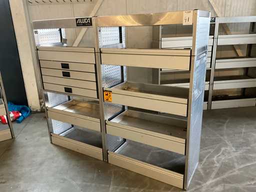 Aluca 200x170 cm Van racking