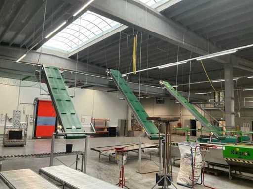 Heemskerk Karton afvoerinstallatie ( circa 60 meter)