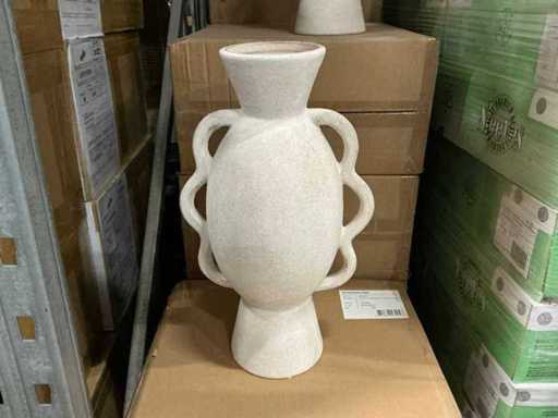 Lot Vase Liz L24.5xB17xH40.5cm ceramika (30x)