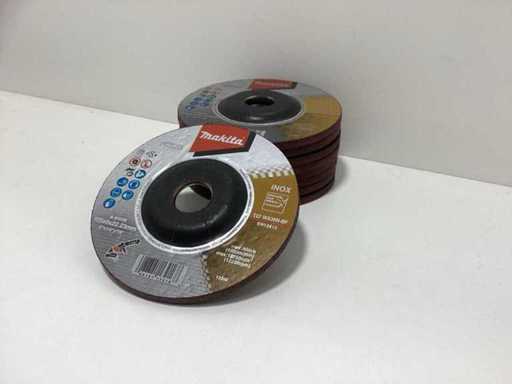 (9x) Tarcza szlifierska Makita A-80656 - 125x6x22,23mm