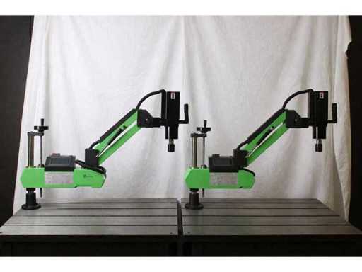 FREUTEK LON0014/D 2x Lifting Arm Electric Tapping Machine  DIN M6-36