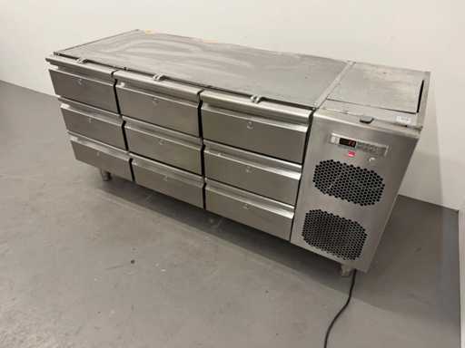 Catertech - TRECO 03 - Chłodniczy stół warsztatowy