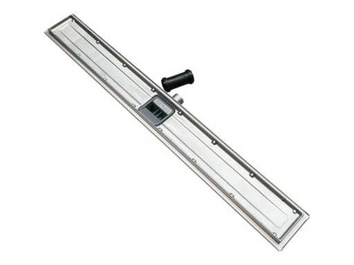 Eingebauter Fliesenablauf 100 cm