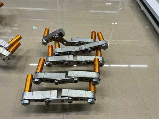 Konvolut Gilnhammer Verbinder Ecke, T-Verbindung, Kreuz, Zubehör ca. 30 Stück ##2514##