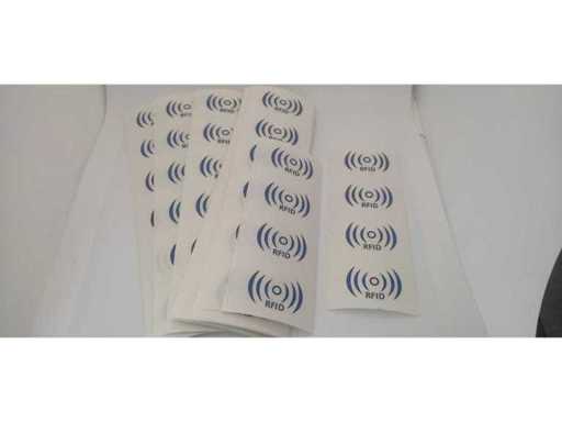 Sticker - "RFID" - self-adhesive (~100x)