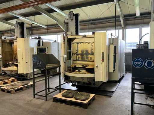 HELLER MC 16 poziome CNC 4-osiowe centrum obróbki WADLIWE