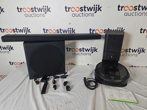 Samsung HW-Q800A/ZG soundbar speaker Black 3.1.2 channels 330 W +  iRobot Roomba 17+