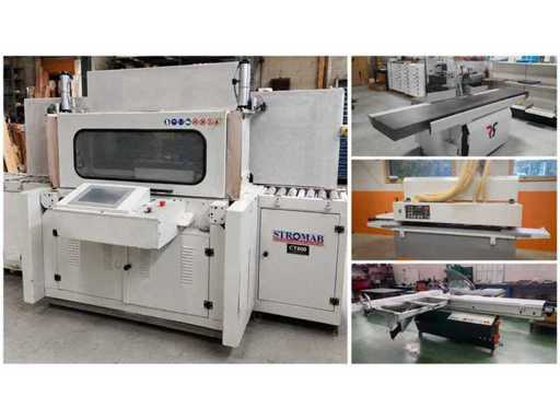STROMAB, Robland and SCM/Casadei woodworking machines: sliding table saws, CNC routers and edge banding machines
