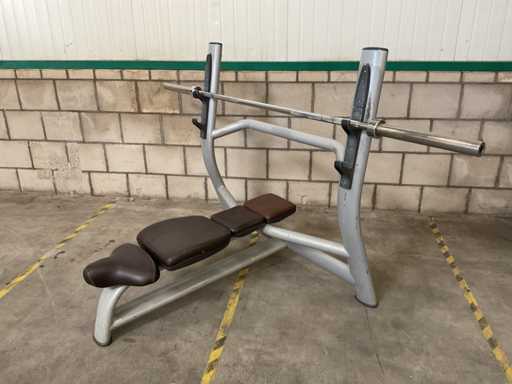 Technogym Training bench with barbell